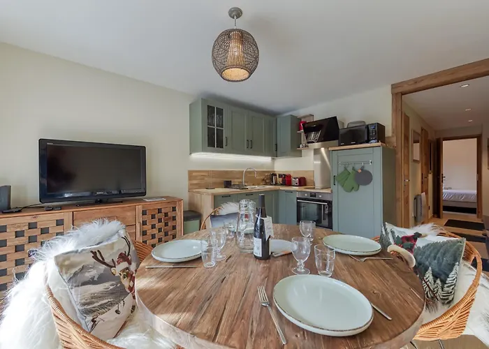 公寓 Le Refuge Des Lacs Mont-blanc View - Happy *